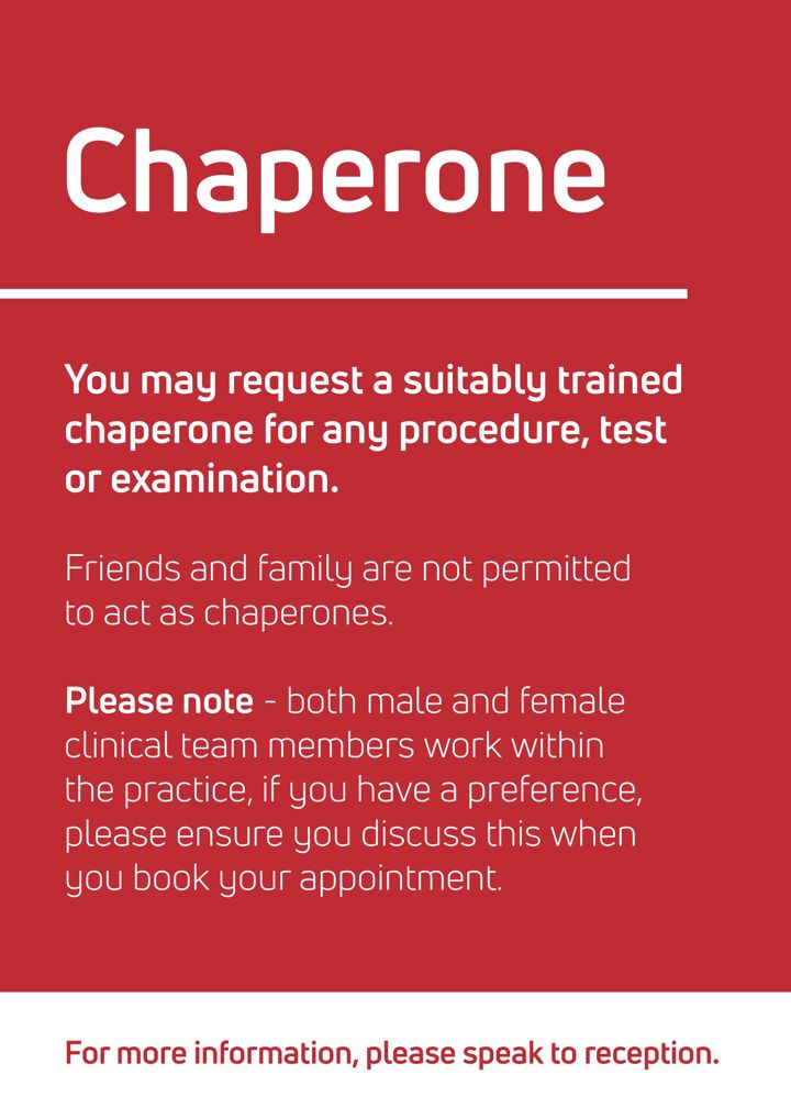 Chaperone Poster Template 1.1